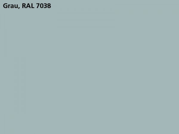 Plane & Spriegel, LH 2000 mm, Farbe grau